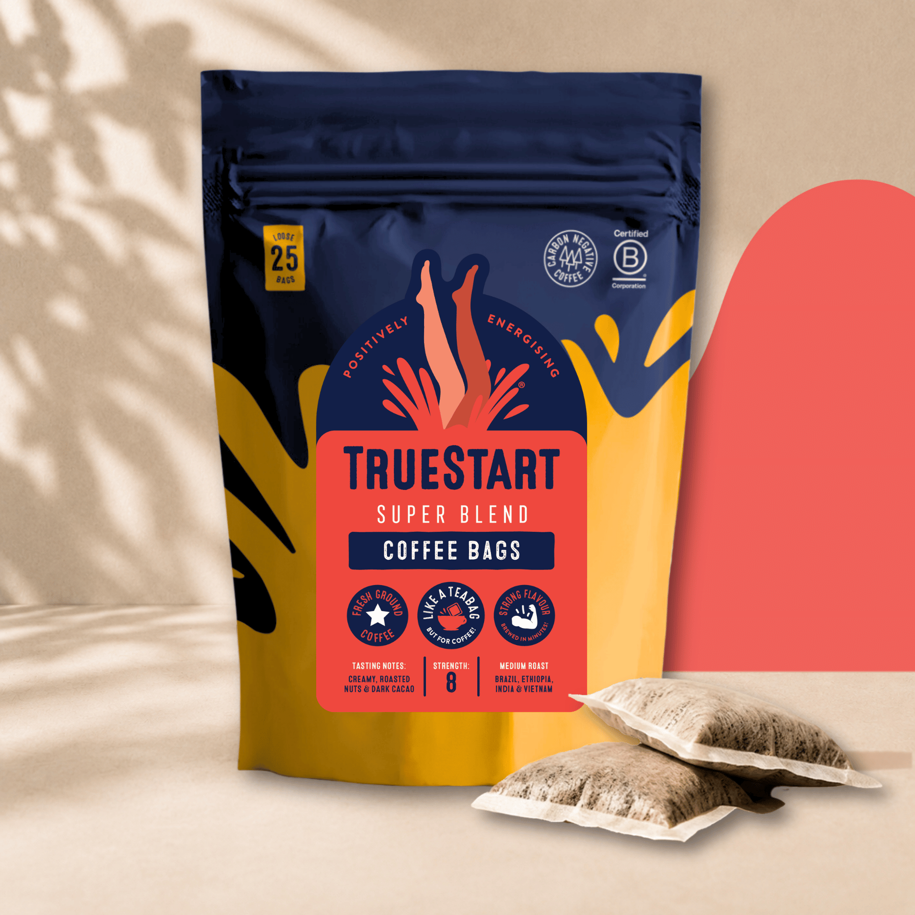 Strong Super Blend Coffee Bags