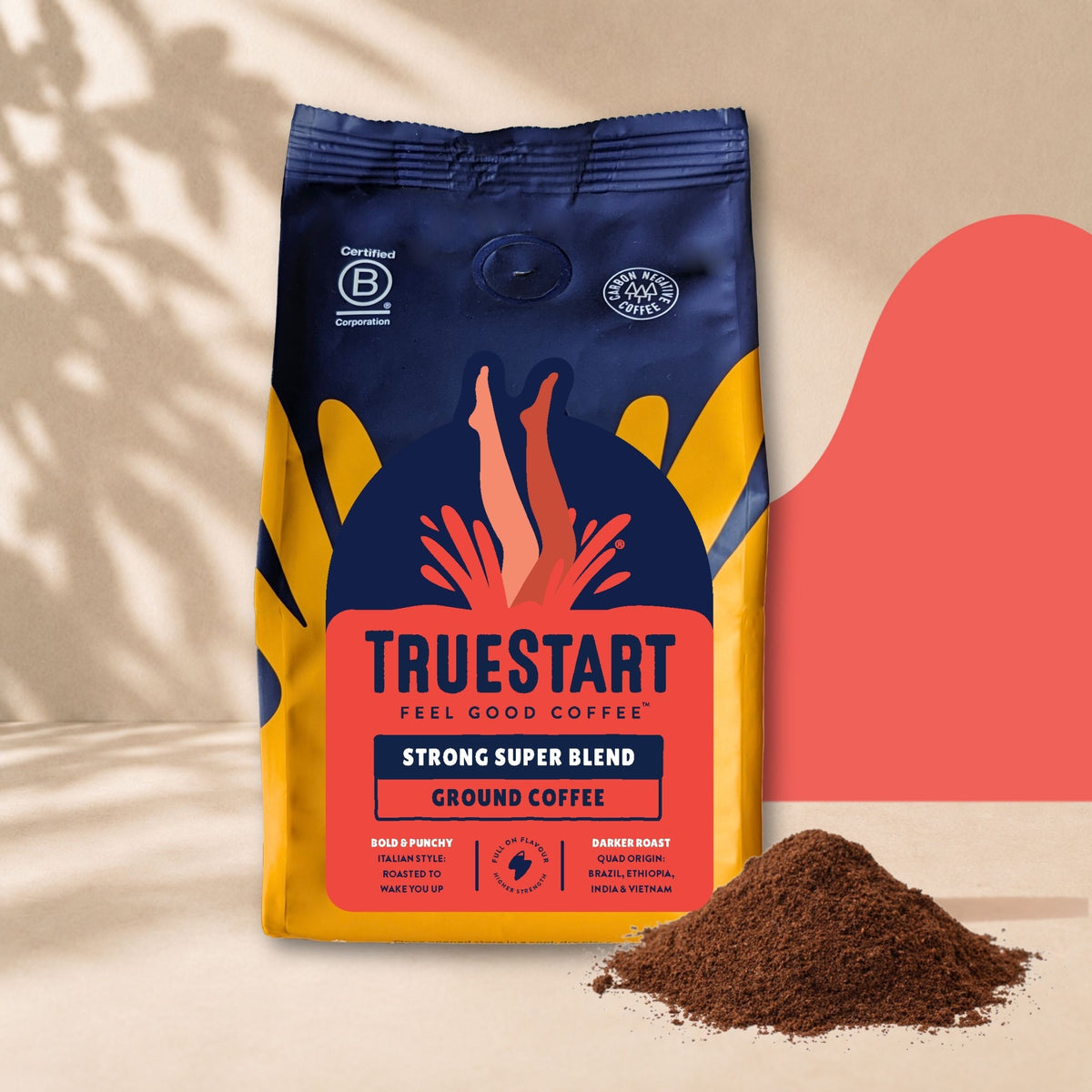 Strong Super Blend Ground Coffee