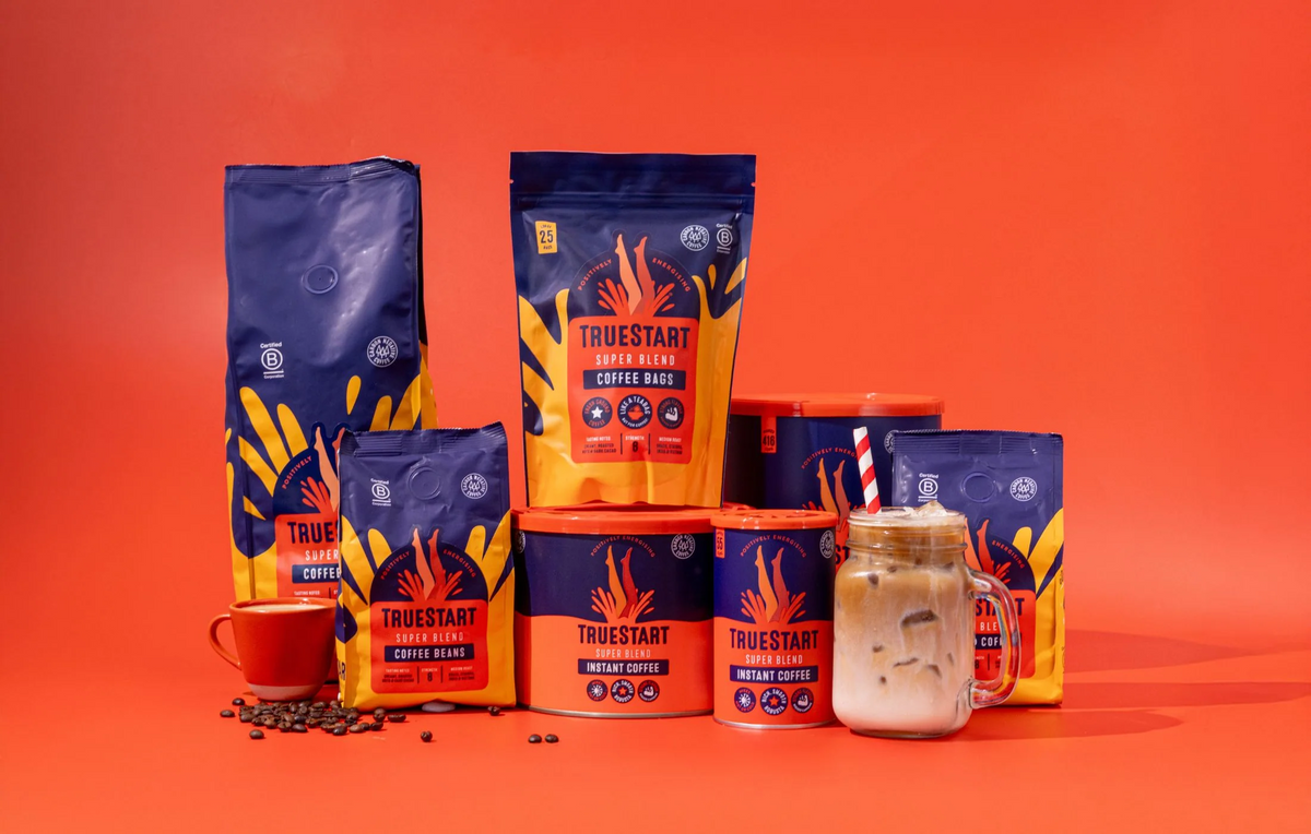 TrueStart Strong coffee range