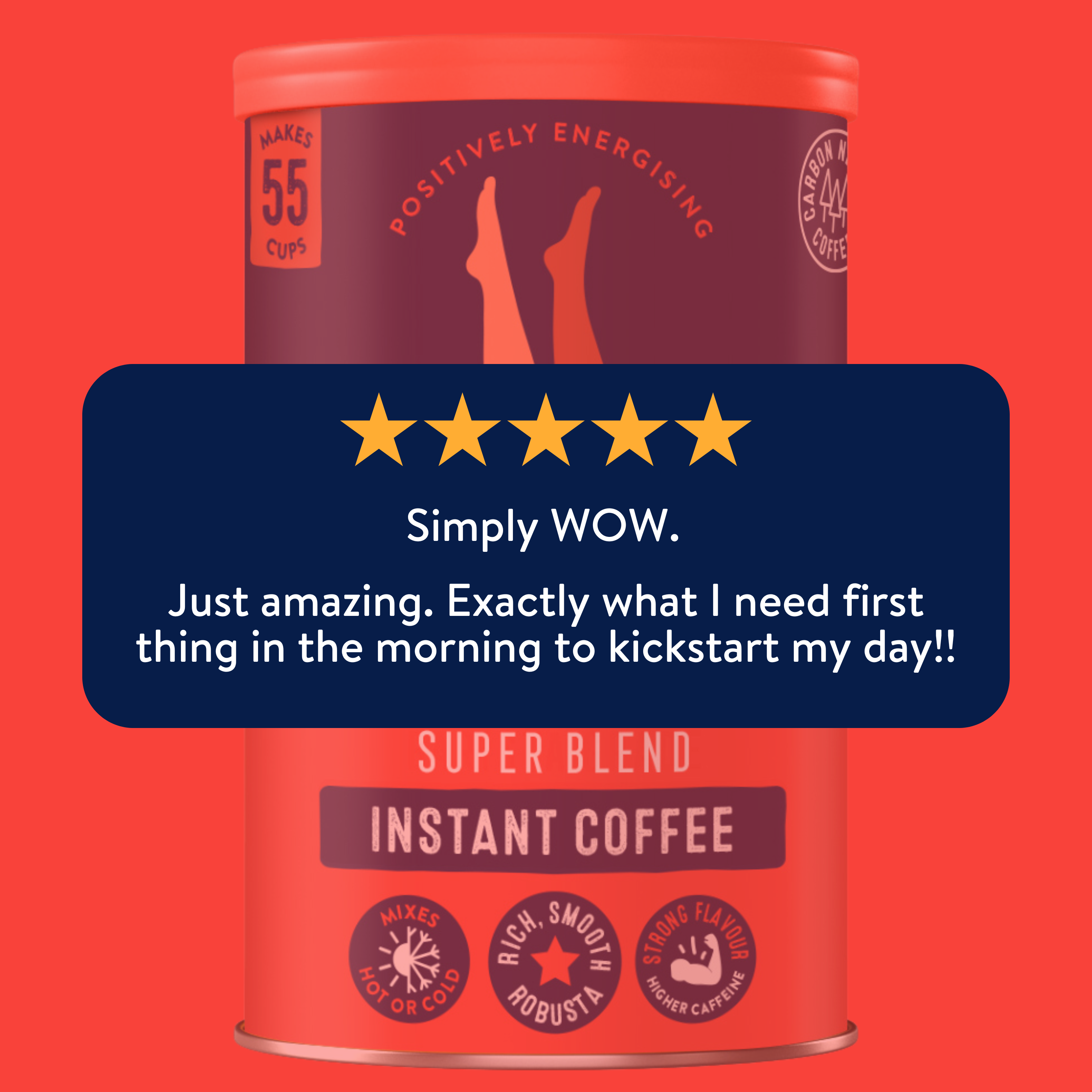 Strong Super Blend Instant Coffee