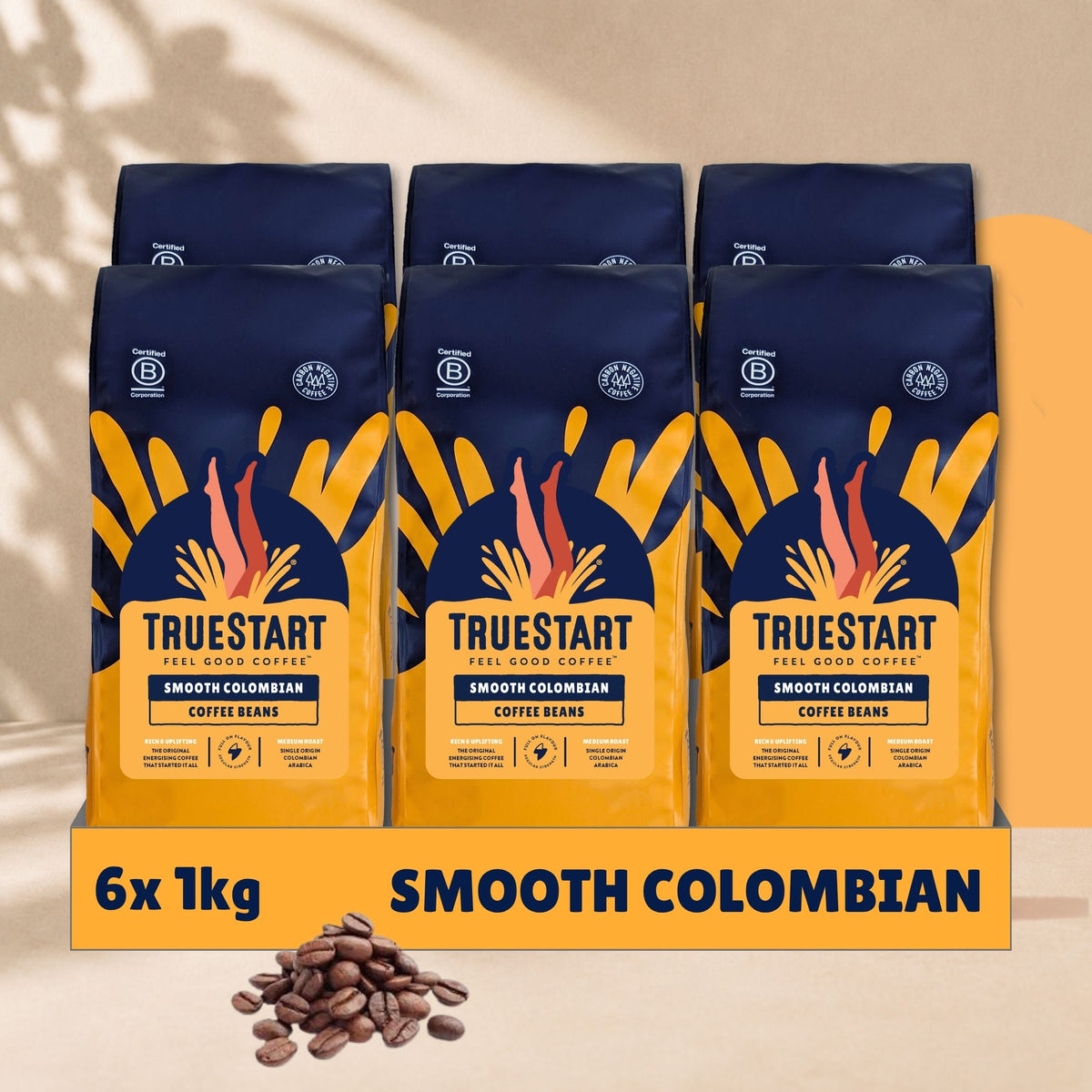 Energising Colombian Coffee - Beans & Ground - Bulk Buy