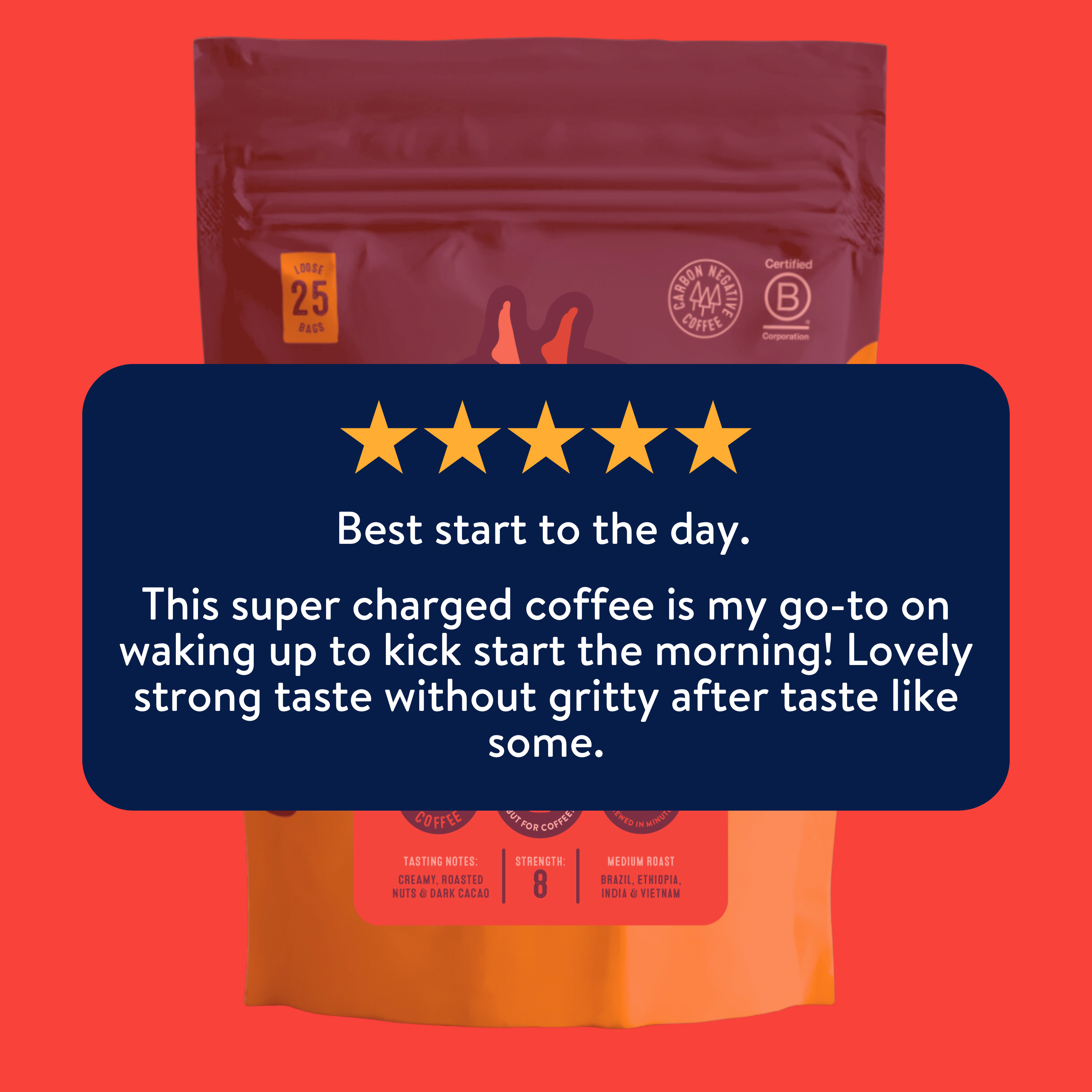 Strong Super Blend Coffee Bags