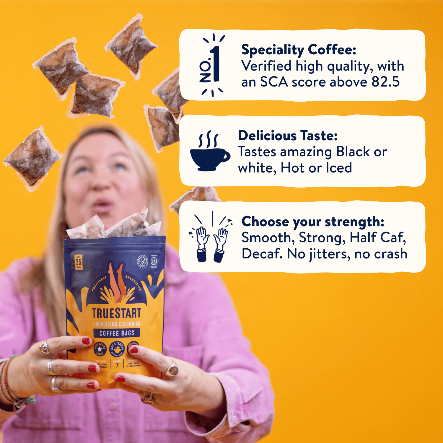 Smooth Colombian Coffee Bags