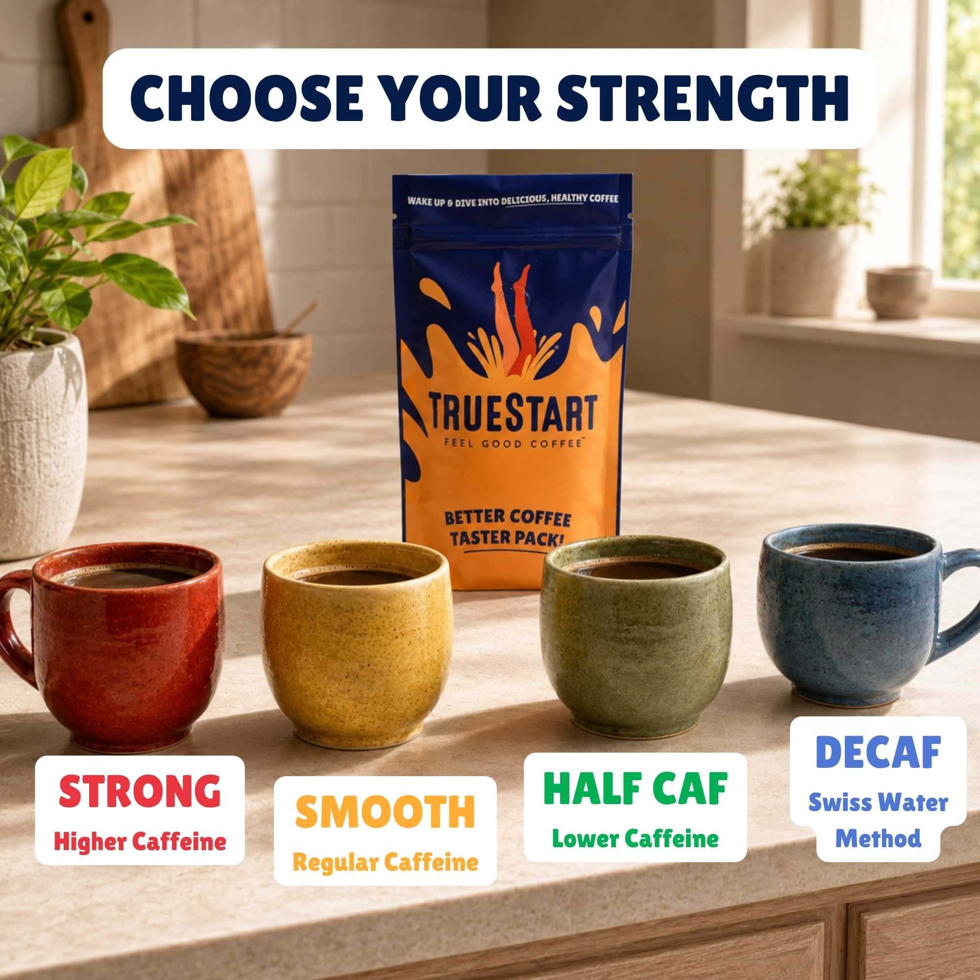 Decaf Coffee Bag Taster Pack