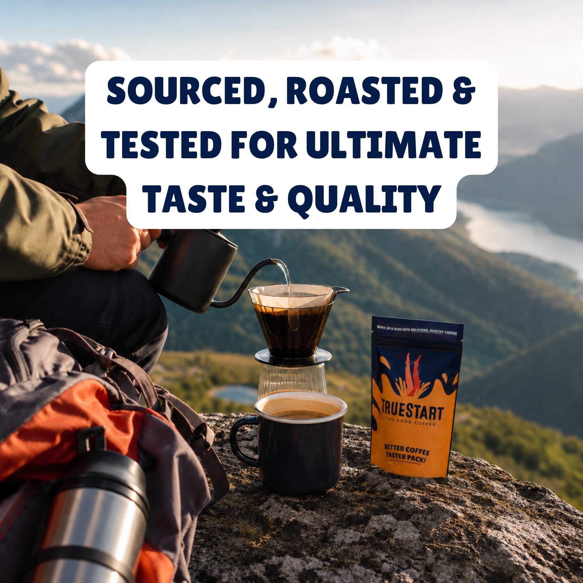 Smooth Colombian Ground Coffee Taster Pack